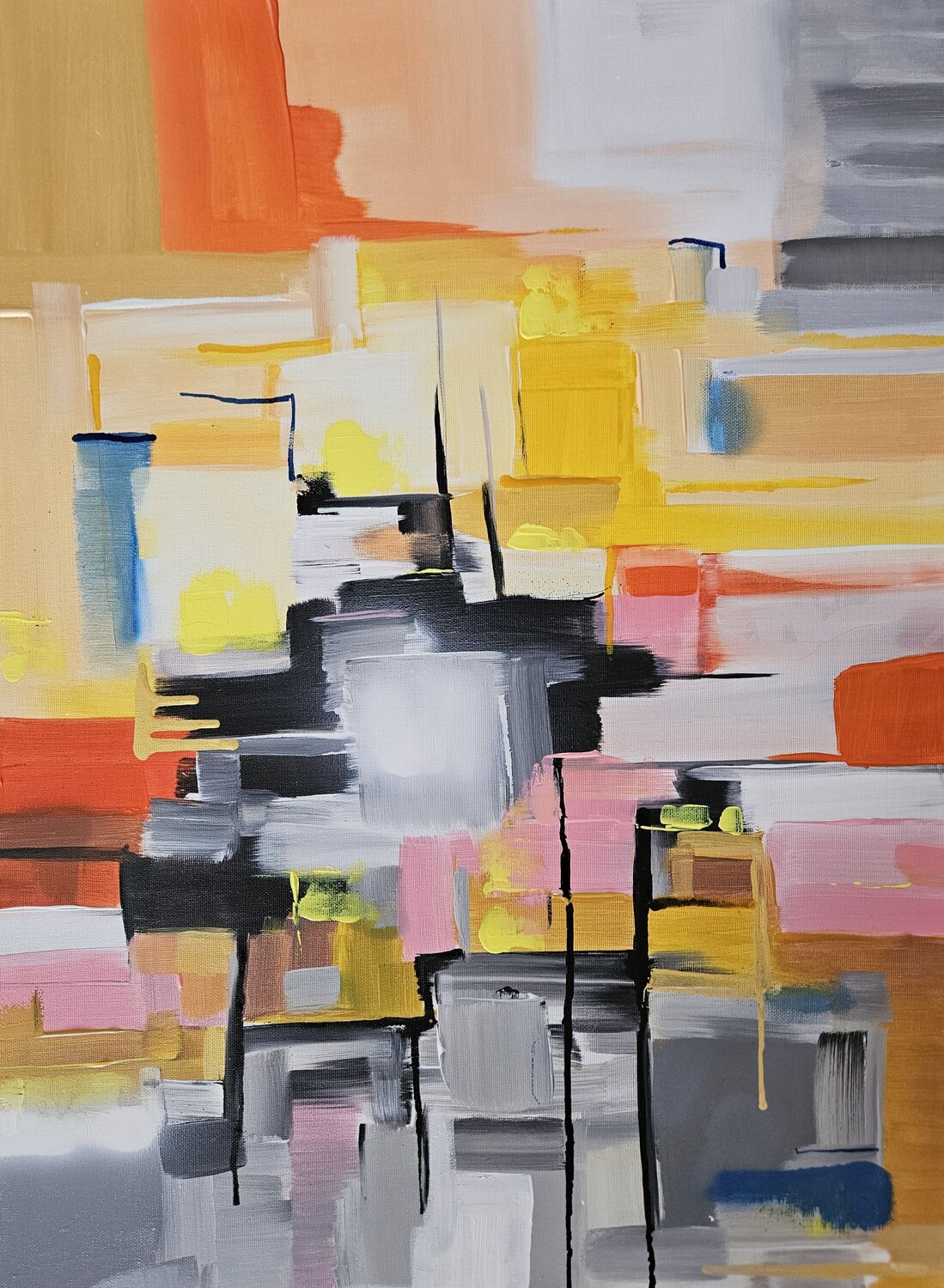 Warm emotions Lisa Smith Original painting for sale