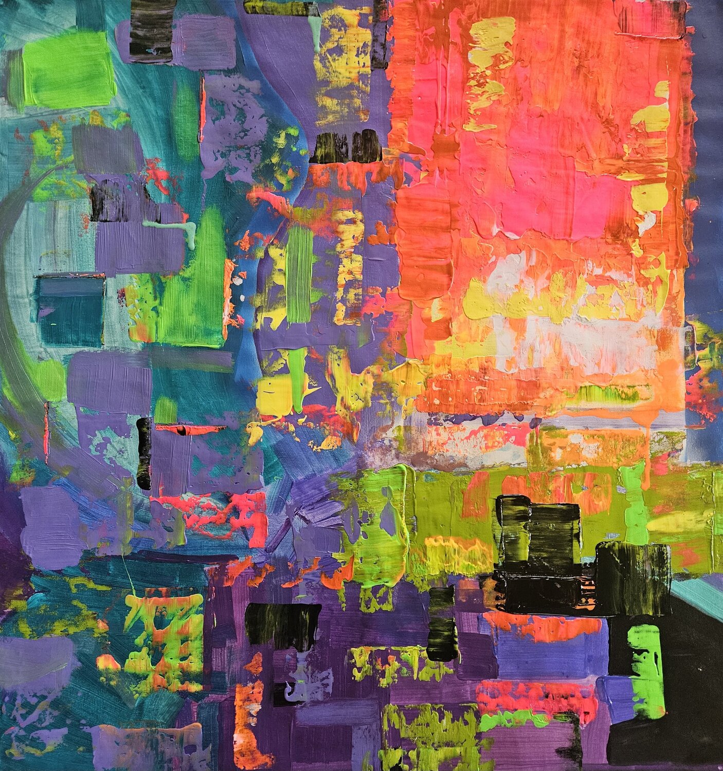 Every sunrise tells a story Lisa Smith Original painting for sale