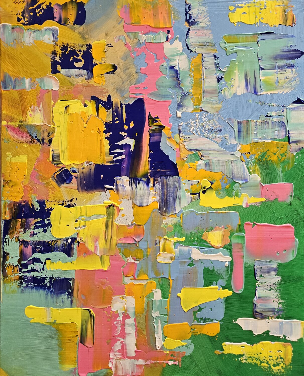 Sunshine Within Lisa Smith Original painting for sale