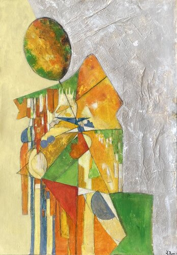 “Tired Man” by Kousuke Yuki, Painting for Sale on Select