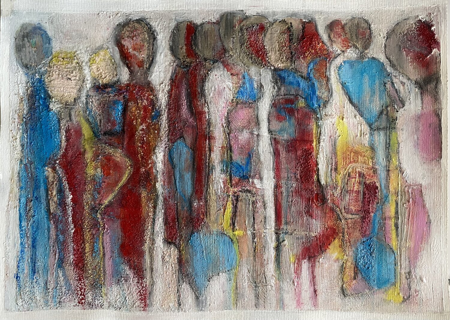 “Alone” Kousuke Yuki Original painting for sale