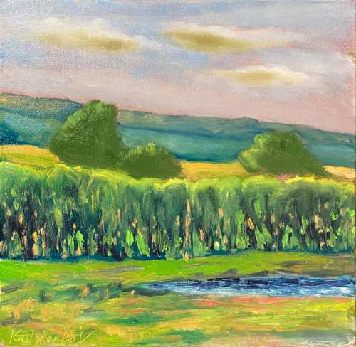 Around Dwellingup by Vasily Kulchenko, Painting for Sale on Select