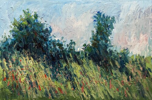 Spring is here by Vasily Kulchenko, Painting for Sale on Select