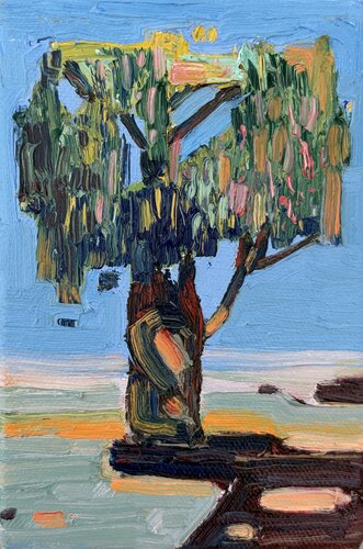 In the Shadow by Vasily Kulchenko, Painting for Sale on Select