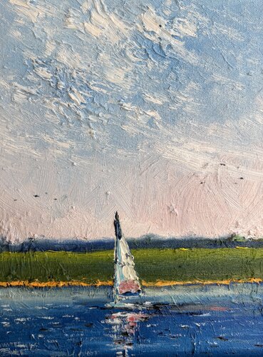 Wind by Vasily Kulchenko, Painting for Sale on Select