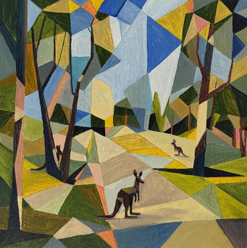 Quiet Path by Vasily Kulchenko, Painting for Sale on Select