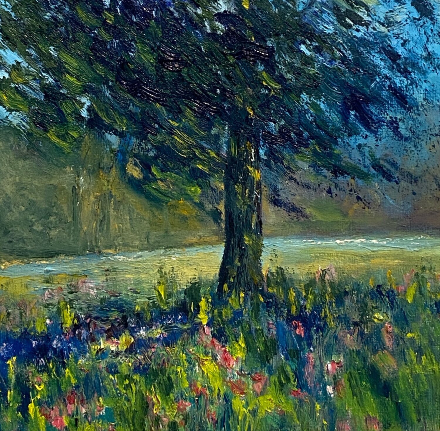 Deep Shade Vasily Kulchenko Original painting for sale