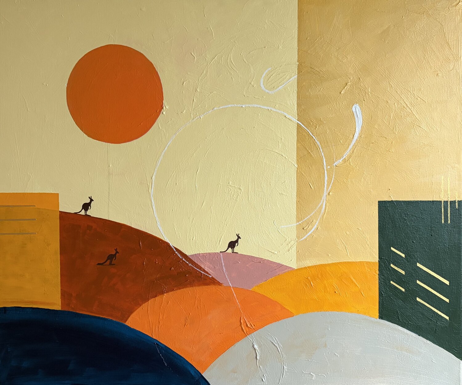 Sunlit Horizons Vasily Kulchenko Original painting for sale