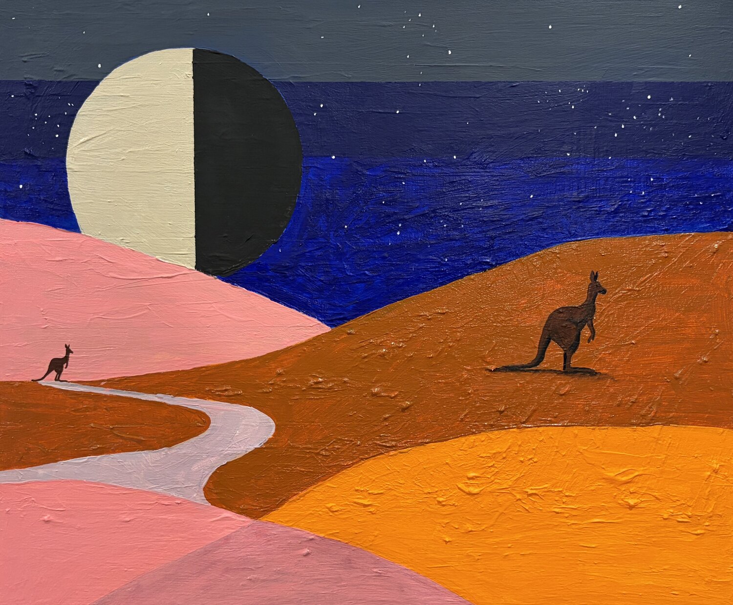 Quiet movement Vasily Kulchenko Original painting for sale