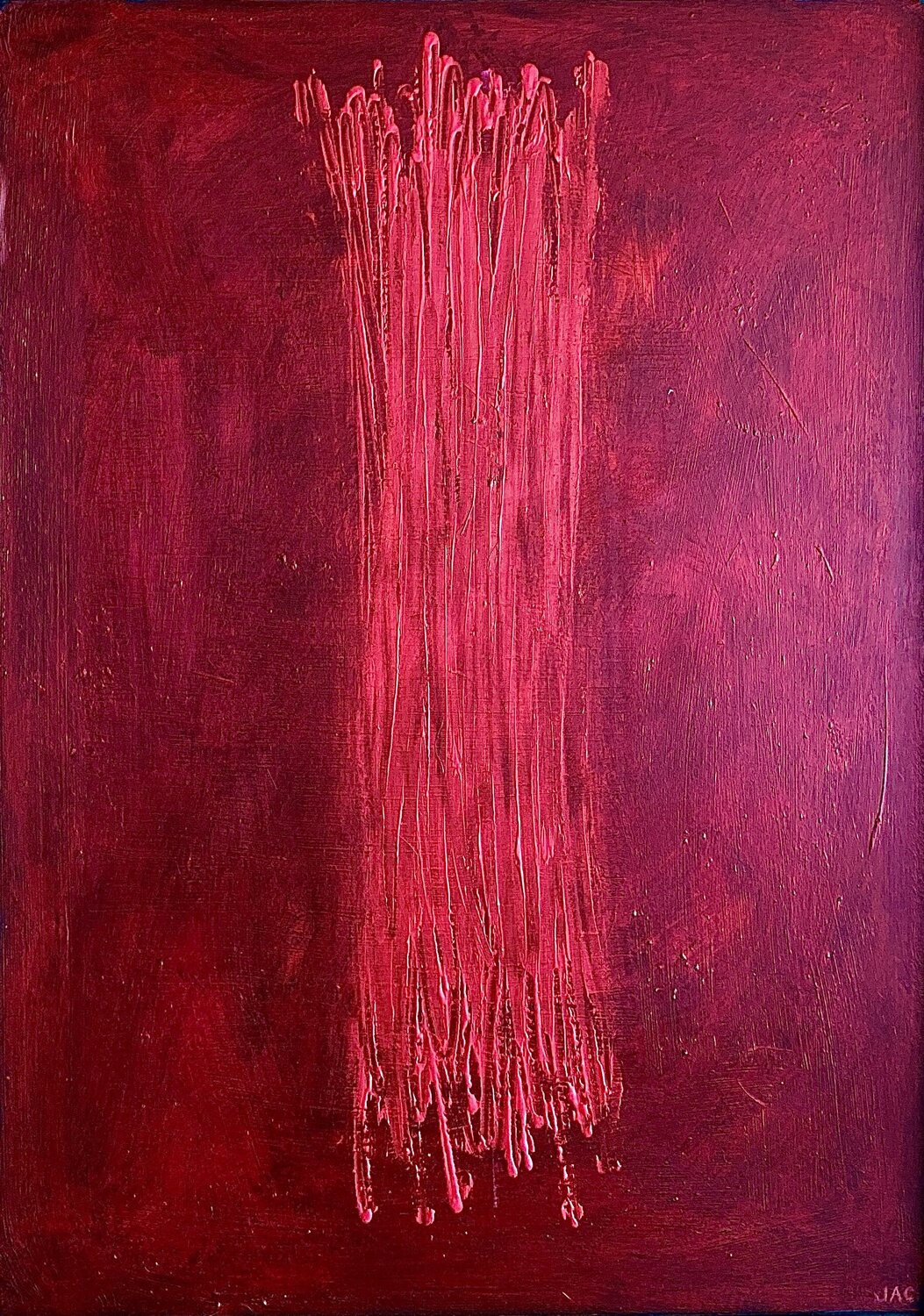 Alma roja Joaquín Acevedo Original painting for sale