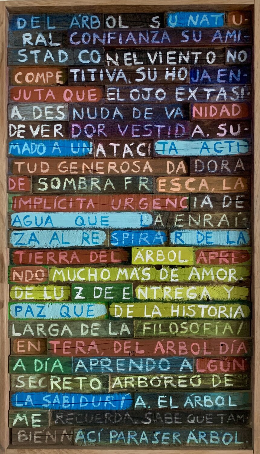 Árbol Joaquín Acevedo Original painting for sale