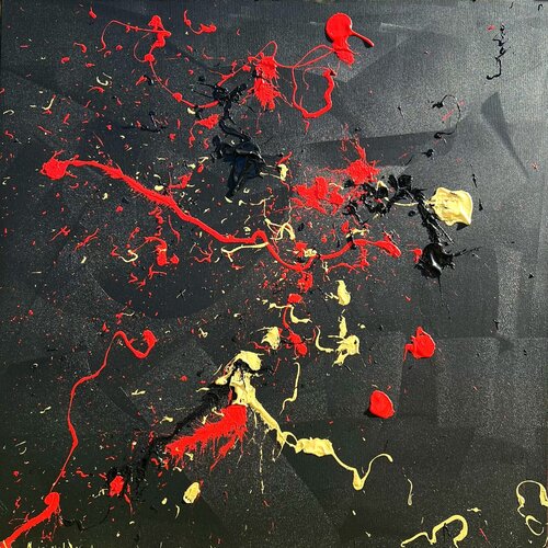 Exploration des Rot hinterm Deich / Singulart Galerie kuratiert by Ben Plaumann, Painting for Sale on Select