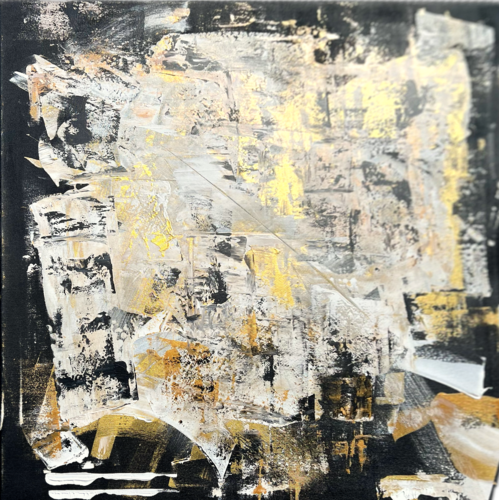 Goldene Stille / Teil der Kunstmesse "INC art" fair Bodensee by Ben Plaumann, Painting for Sale on Select