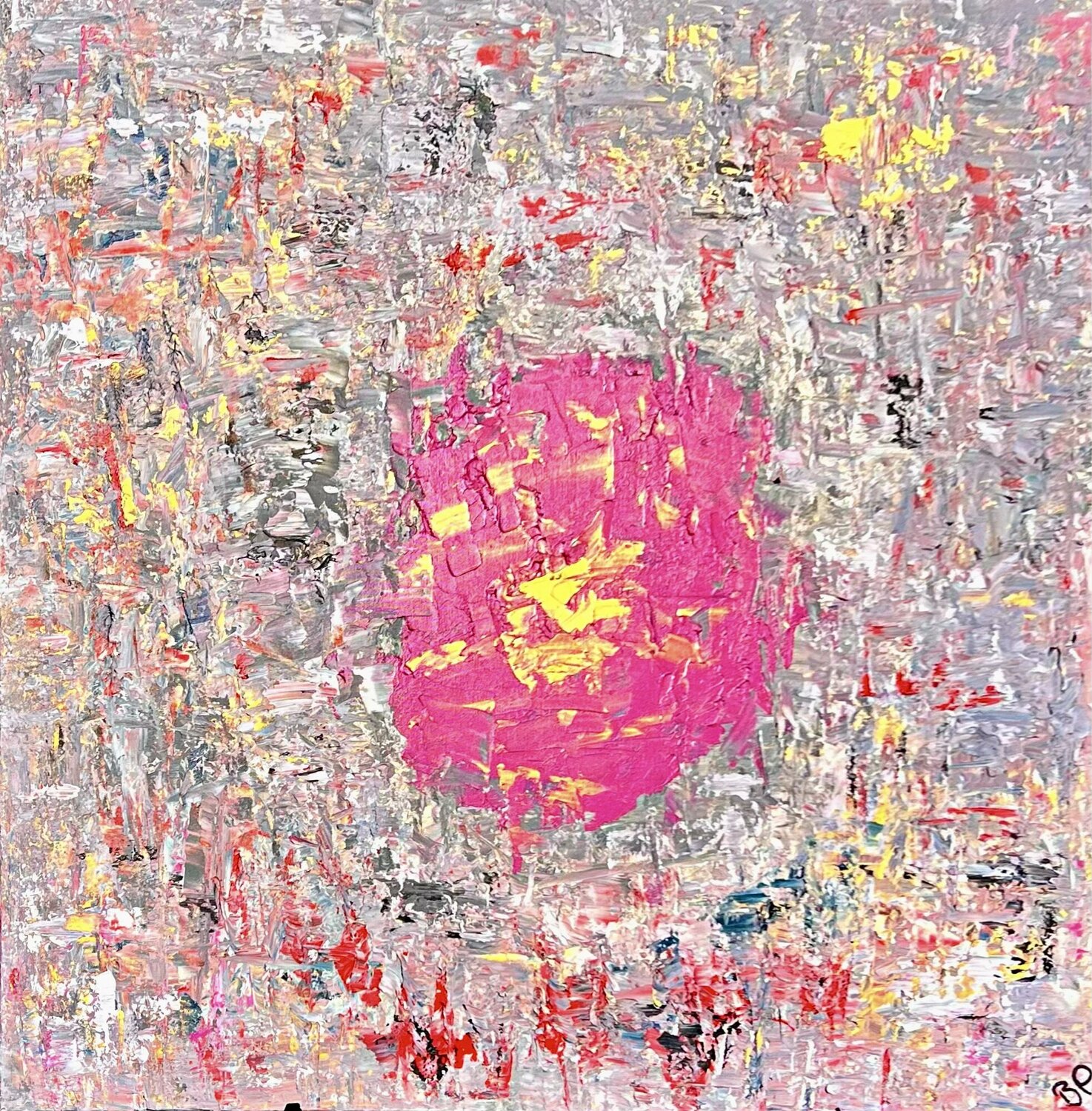 Zwischen Rahmen und Freiheit / Auf SINGULART kuratiert Ben Plaumann Original painting for sale