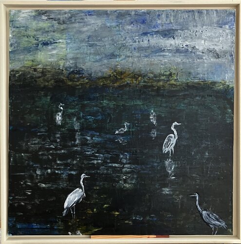 Rast by Annette Gesine Rathjen, Painting for Sale on Select
