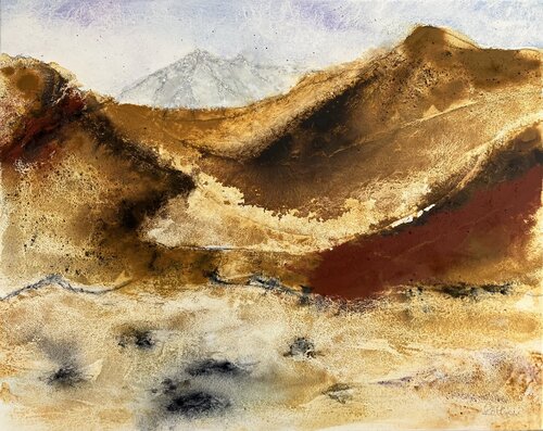 Sahara by Annette Gesine Rathjen, Painting for Sale on Select