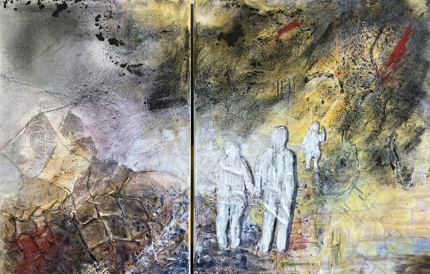 “Imagine” Annette Gesine Rathjen Original painting for sale