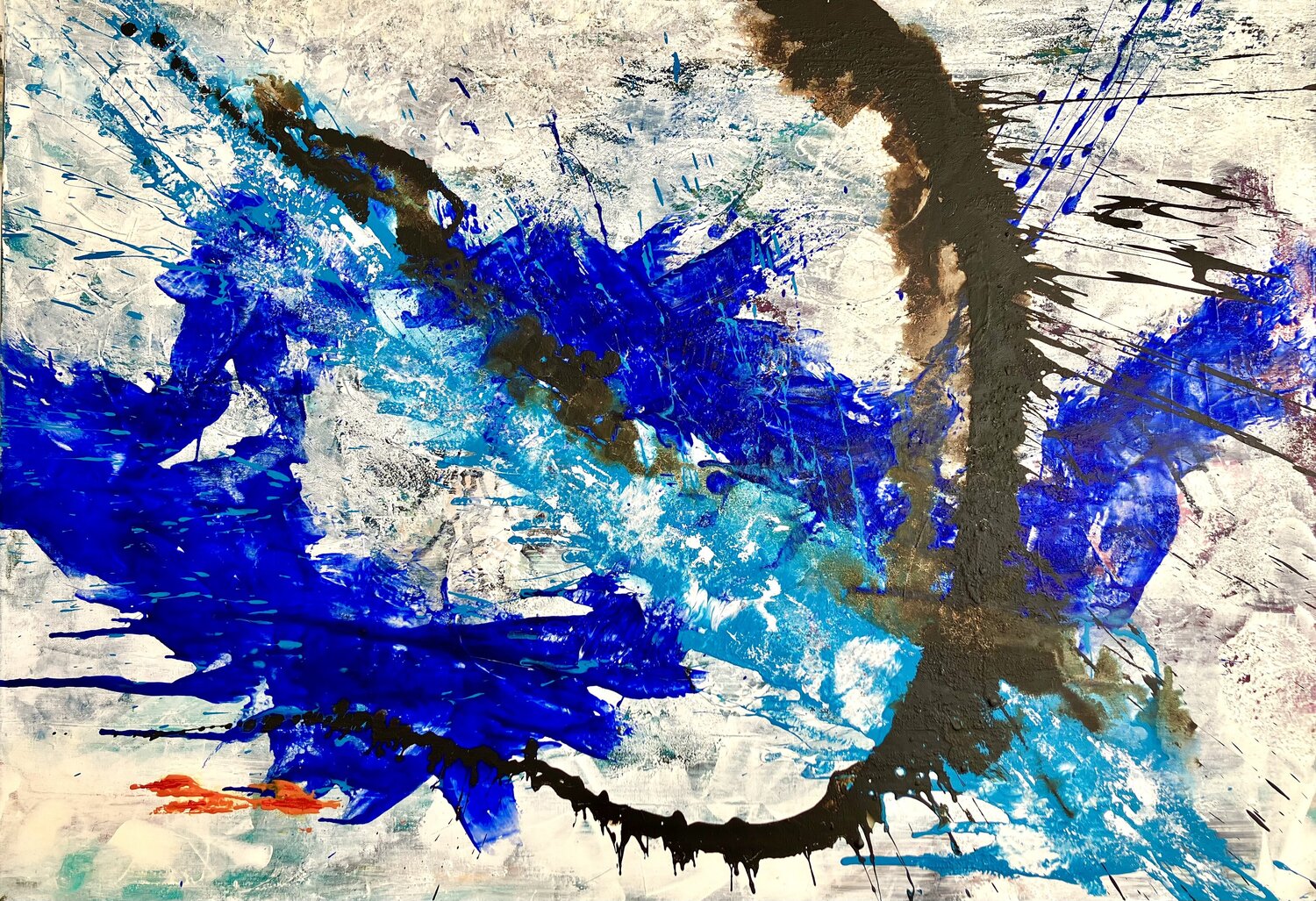 Gewitter Annette Gesine Rathjen Original painting for sale