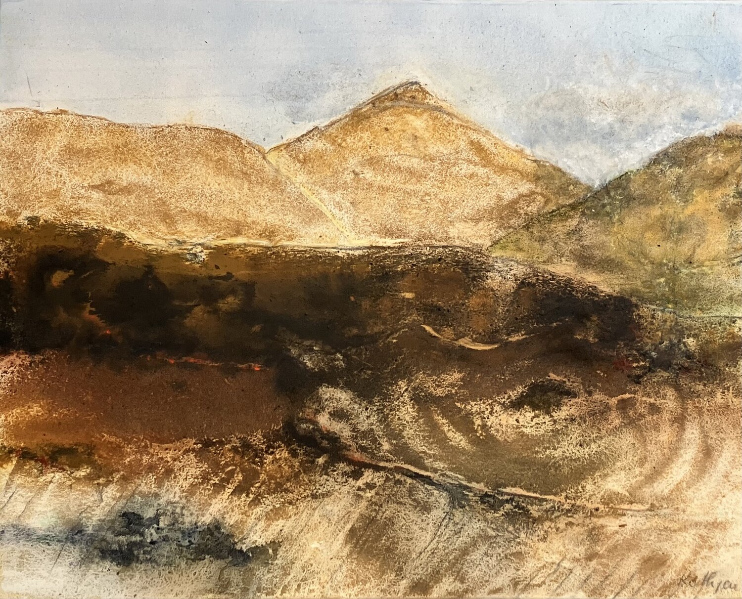 Sahel Annette Gesine Rathjen Original painting for sale
