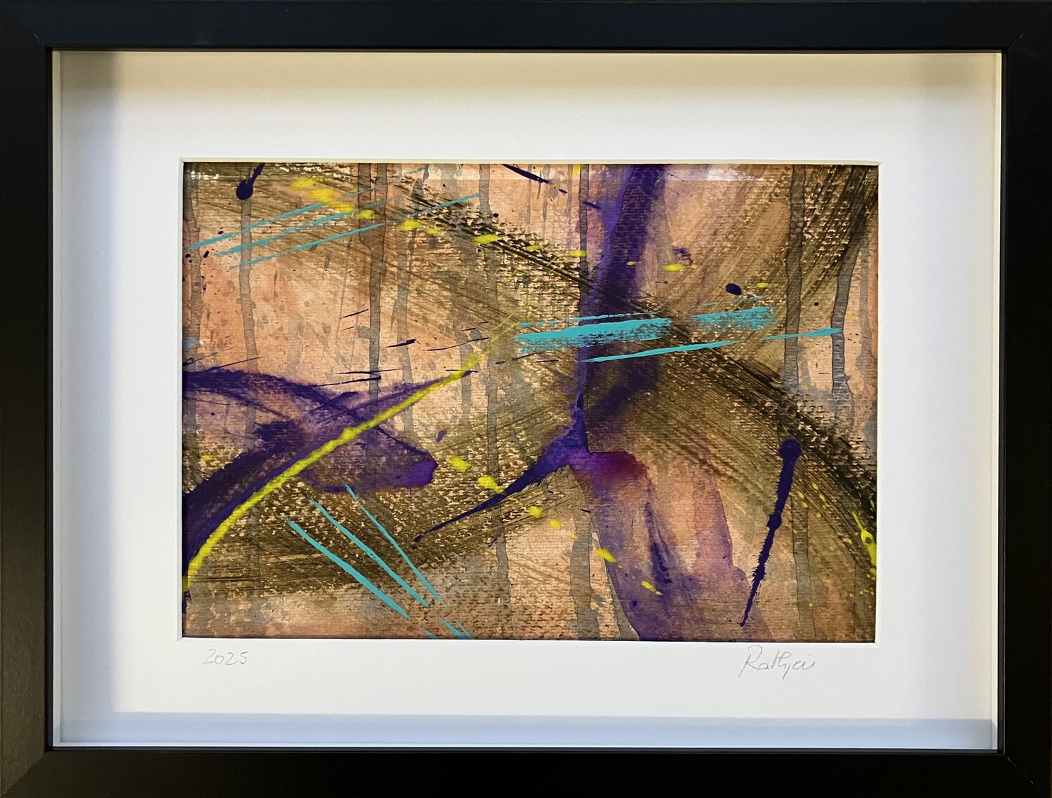 Rhythm and Blues #07 Annette Gesine Rathjen Original painting for sale