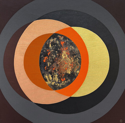 Magma by Laura Rota, Painting for Sale on Select