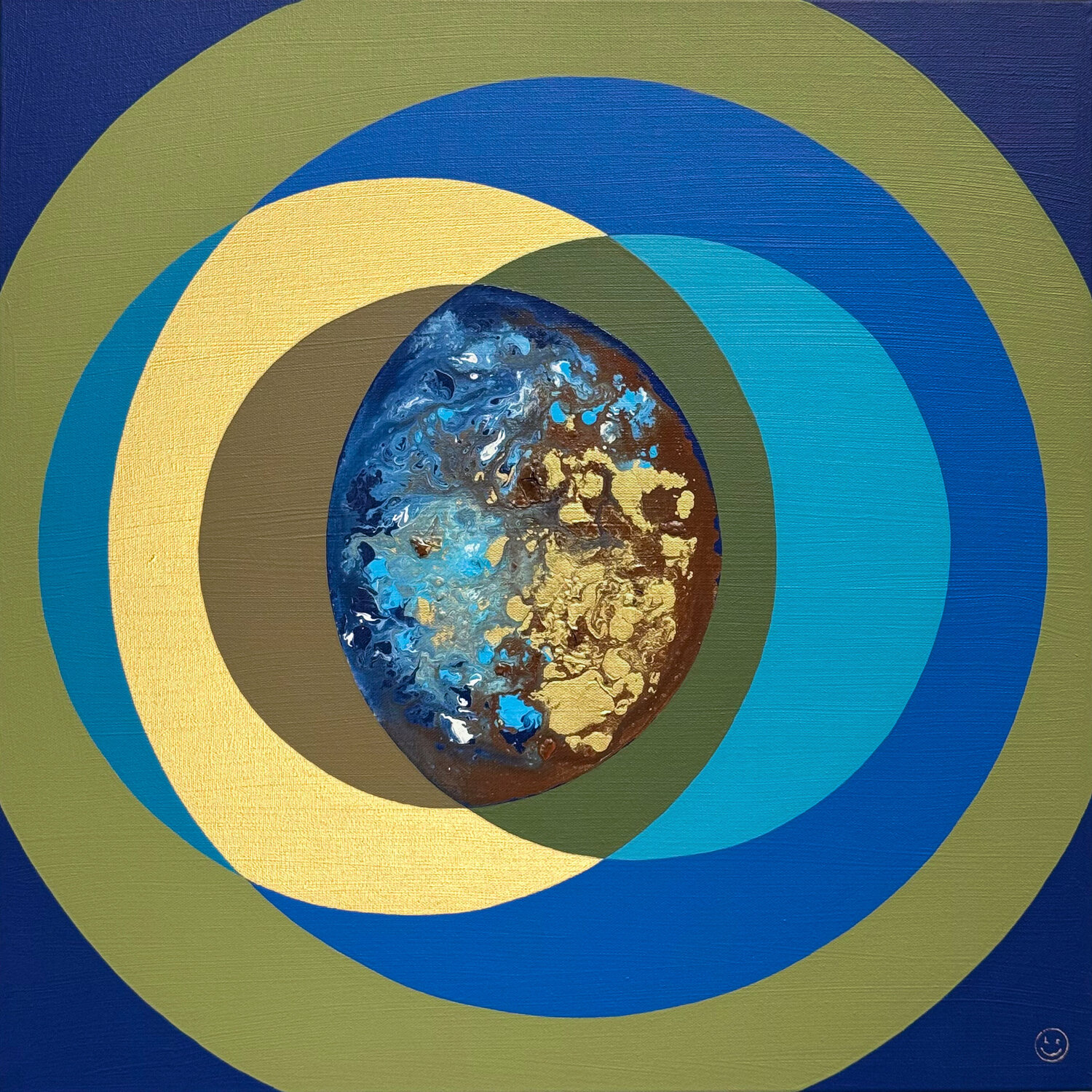 EARTH Laura Rota Original painting for sale