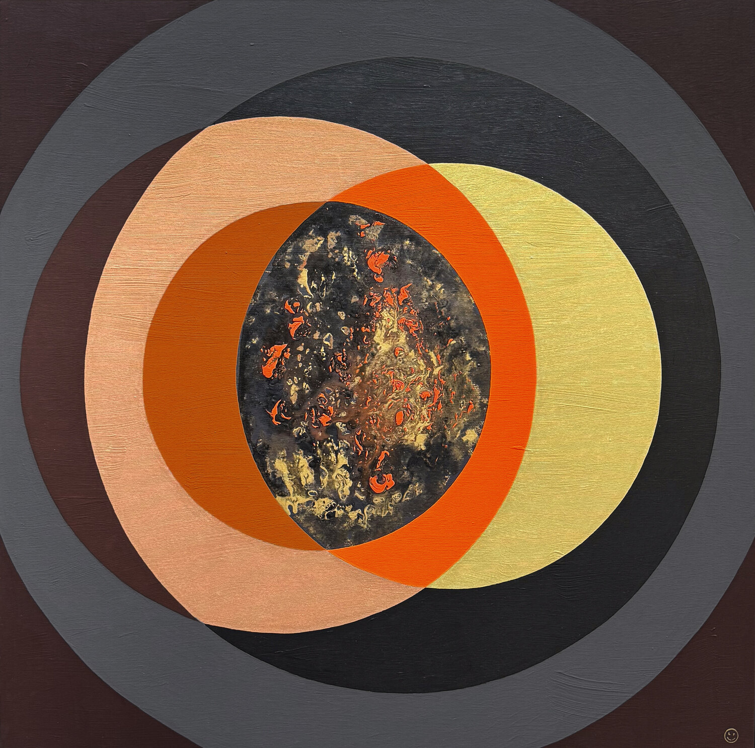 Magma Laura Rota Original painting for sale