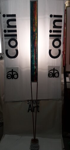 STAND Art Titel: "Aufwärts" by eto Colini, Painting for Sale on Select