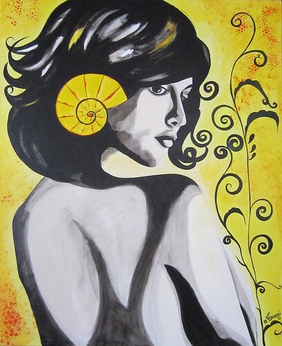 SAGA by Marlène REGAZZONI, Painting for Sale on Select