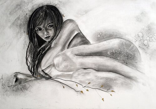 LES CACHOTTERIES D'EMMA by Marlène REGAZZONI, Drawing for Sale on Select