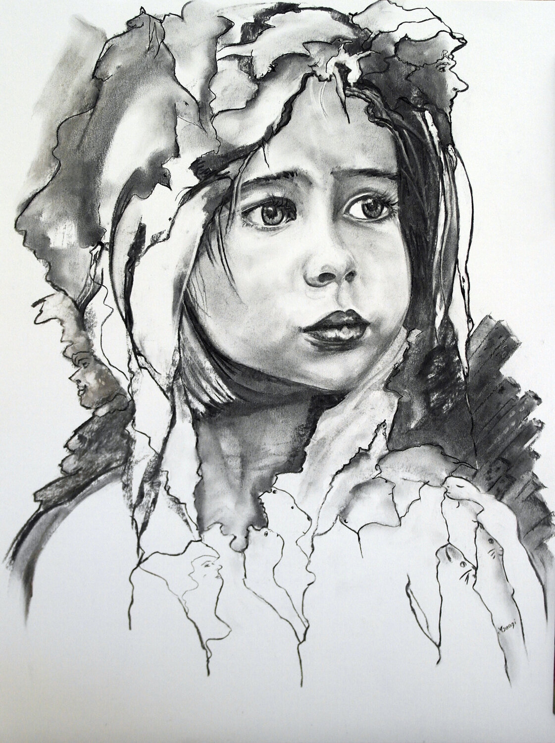 LE CINEMA D'EMY Marlène REGAZZONI Drawing for sale