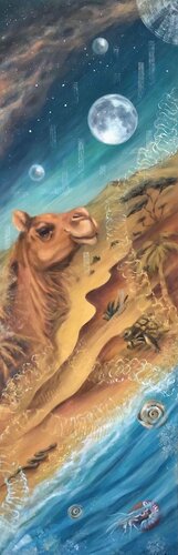 Codes de l'univers by Olena Noizet, Painting for Sale on Select