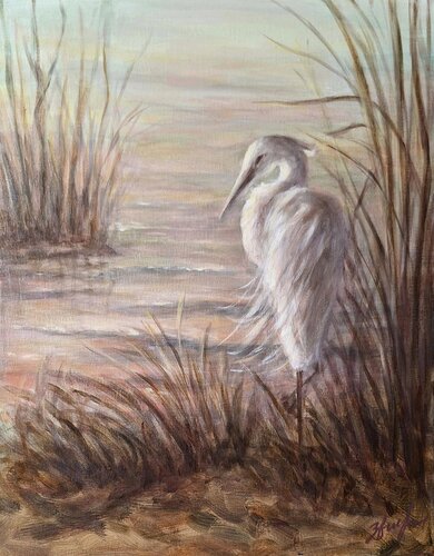 L' élégance by Olena Noizet, Painting for Sale on Select