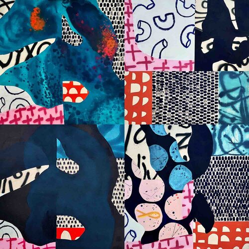 Tetris by Sarah Finucane, Painting for Sale on Select