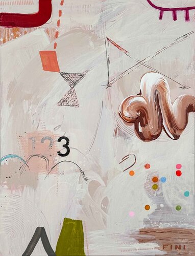 Champagne Supernova by Sarah Finucane, Painting for Sale on Select