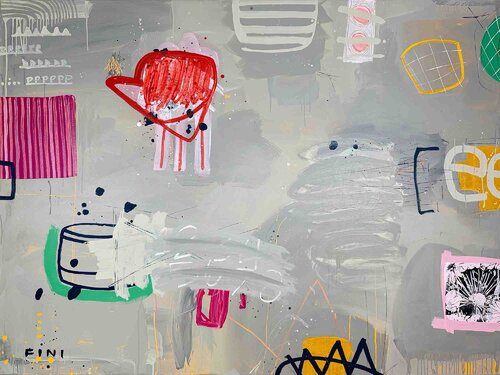 What Was I Saying? by Sarah Finucane, Painting for Sale on Select