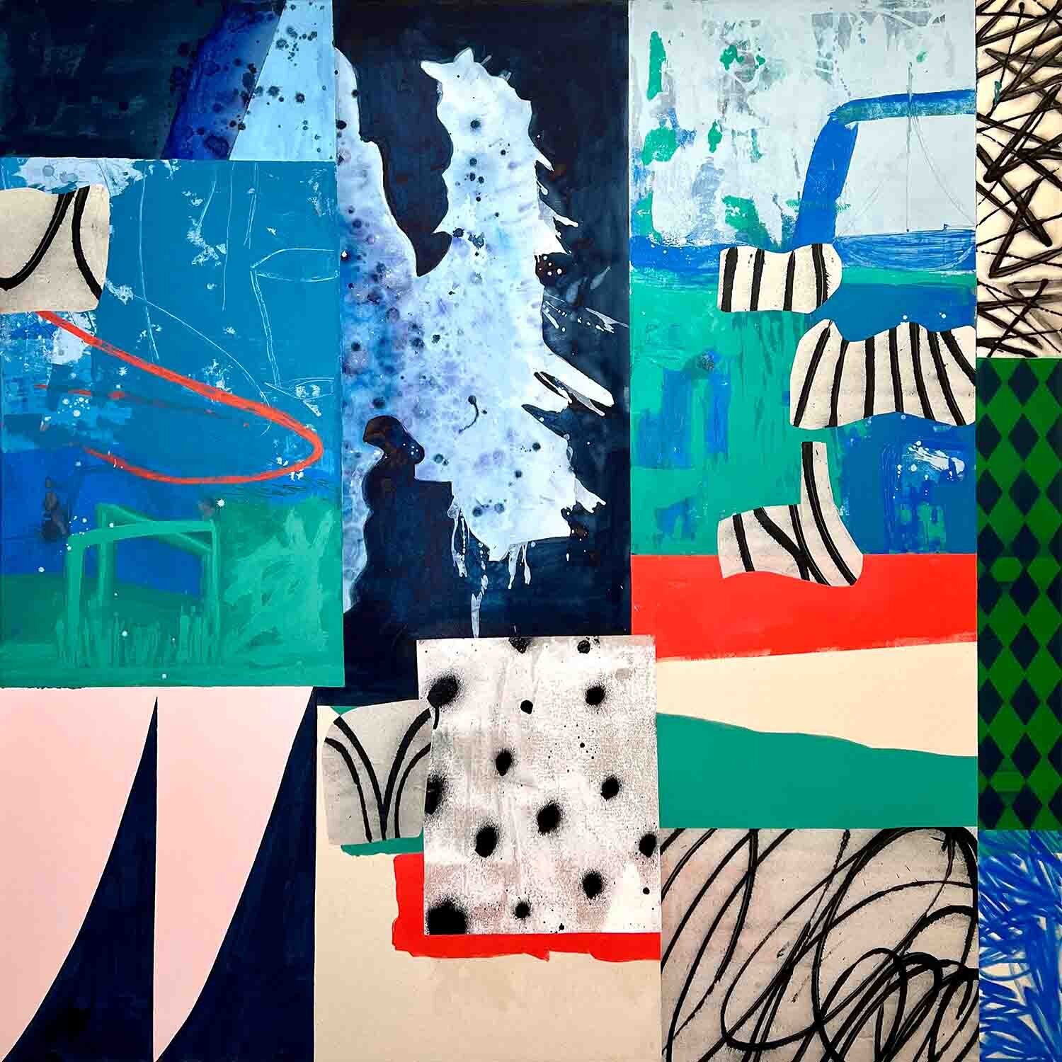 Catalyst II: Swell Sarah Finucane Original painting for sale