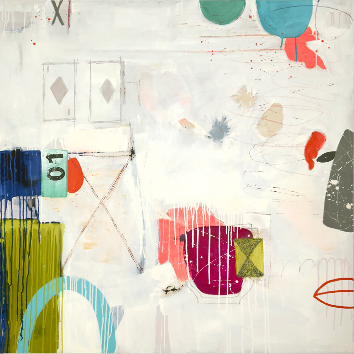 San Juan & Electric Sarah Finucane Original painting for sale