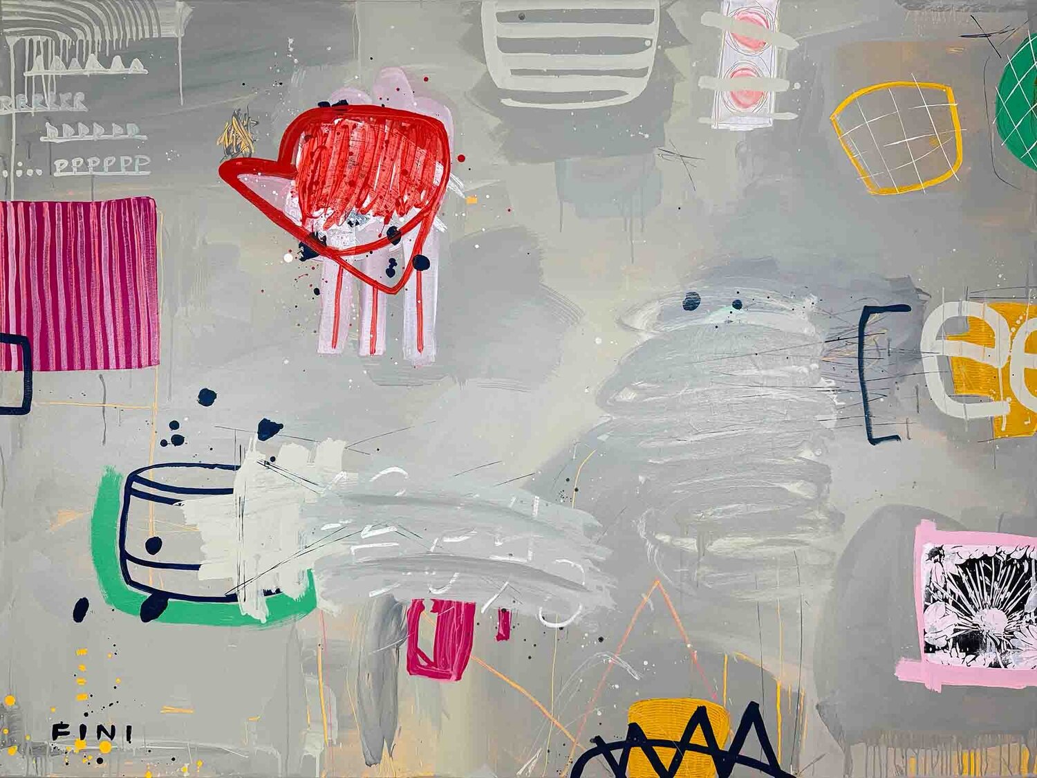 What Was I Saying? Sarah Finucane Original painting for sale