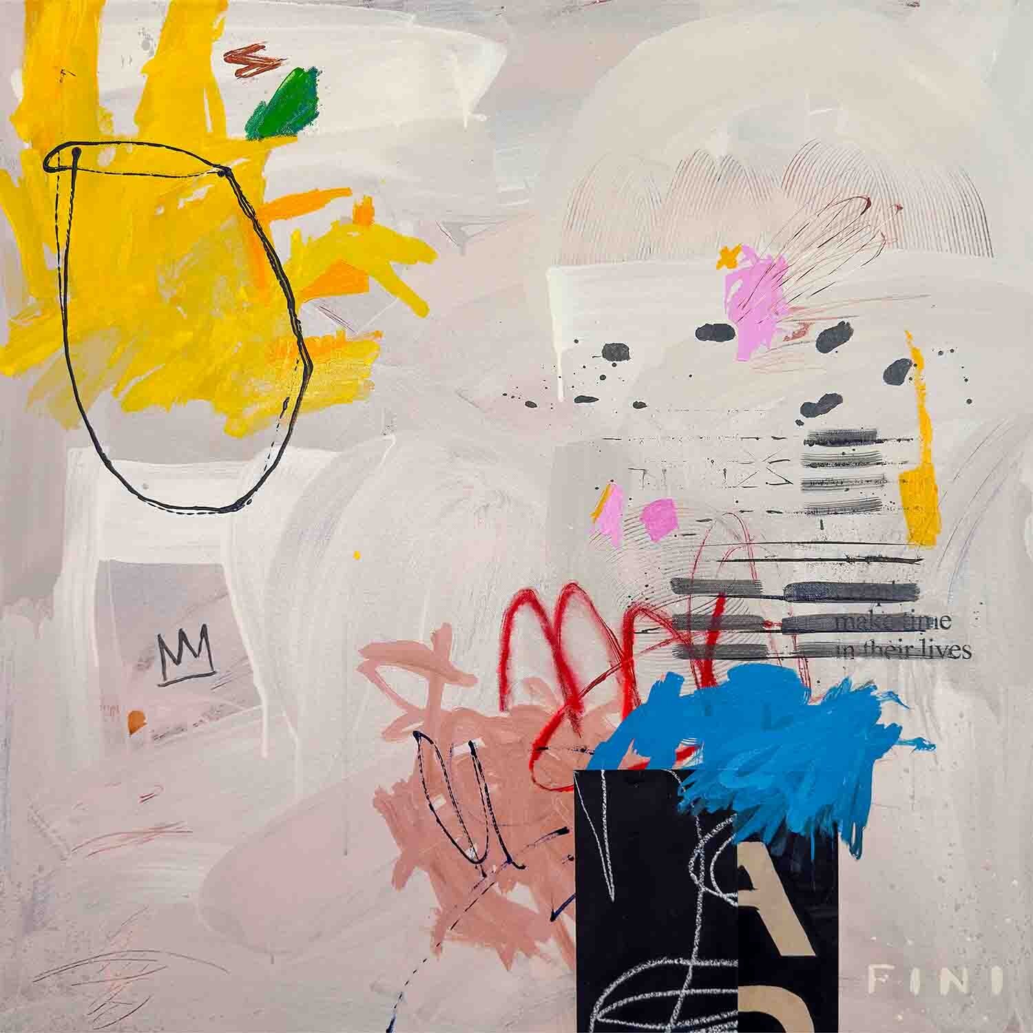 Sign of the Times Sarah Finucane Original painting for sale