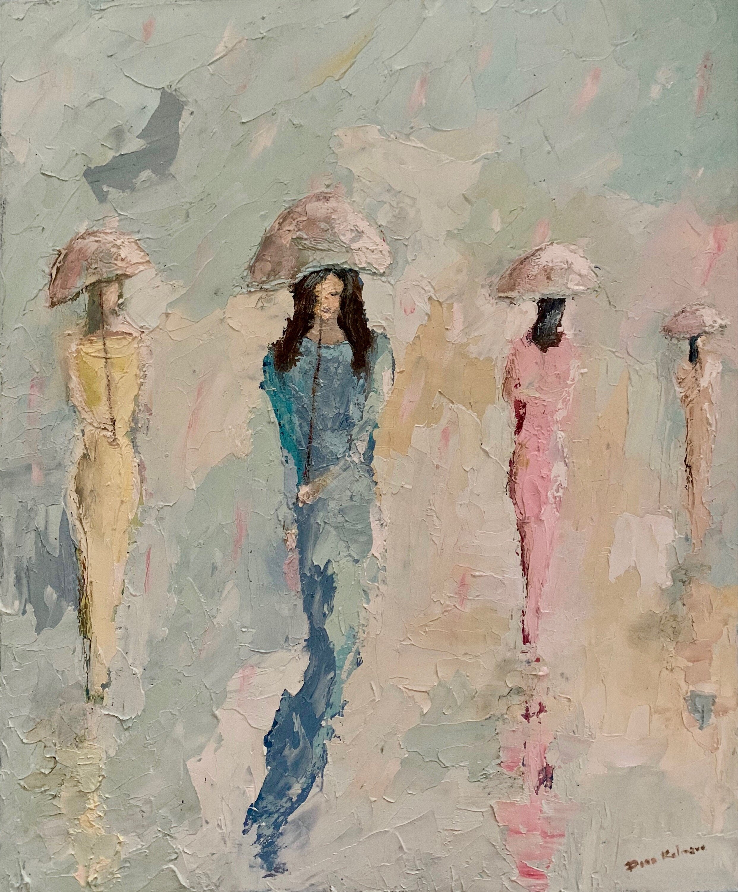Grace in rain