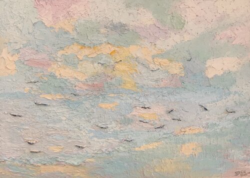 To Infinity and Beyond by Dora Kalinova, Painting for Sale on Select