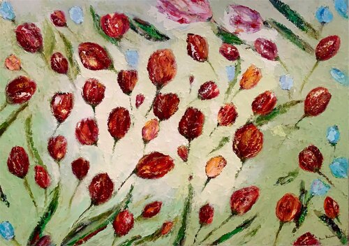 Blooming beauty by Dora Kalinova, Painting for Sale on Select