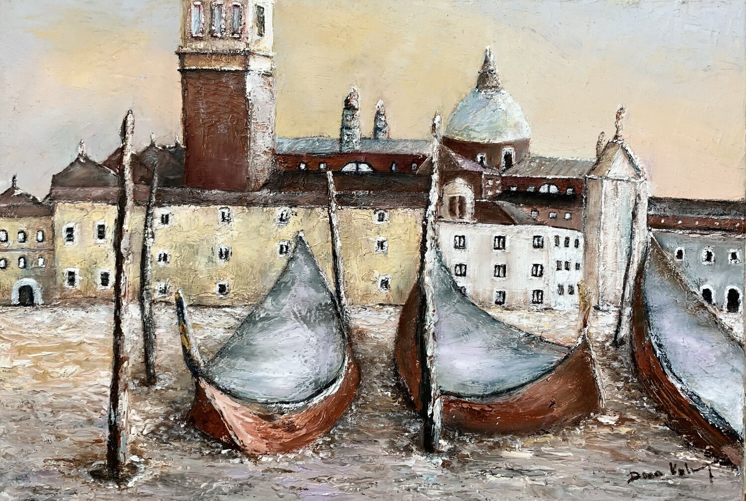 Venezia Dora Kalinova Original painting for sale