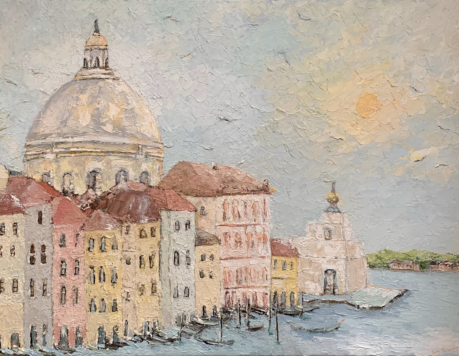 Dreaming of Venezia Dora Kalinova Original painting for sale
