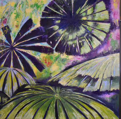 VEHEMENCIA VEGETAL by Carmen Bofarull Bruno, Painting for Sale on Select
