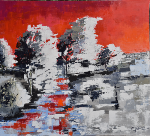PAISAJE ONÍRICO by Carmen Bofarull Bruno, Painting for Sale on Select
