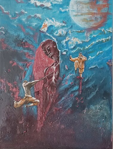 Echo of Matter by Elvira Wagner, Painting for Sale on Select