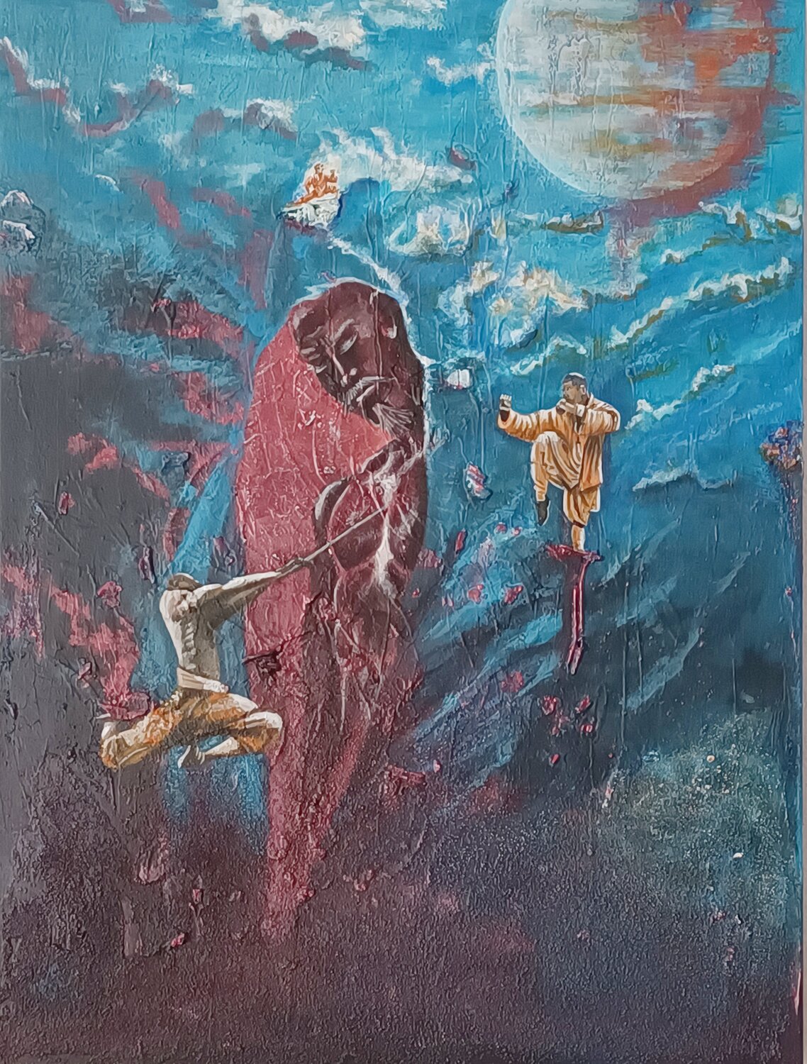 Echo of Matter Elvira Wagner Original painting for sale