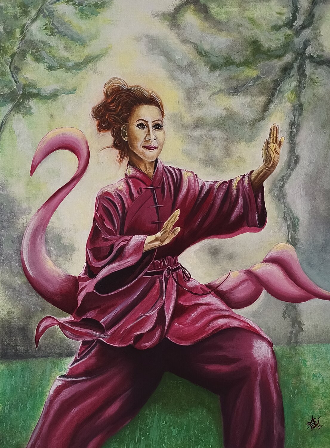 The Inner Flow Elvira Wagner Original painting for sale